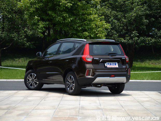 吉利汽車(chē) 遠(yuǎn)景SUV 2016款 1.3T CVT基本型