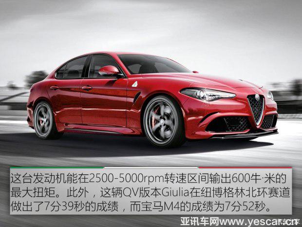 阿爾法羅密歐 Giulia 2015款 性能版